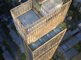 Brīvdienu dzīvoklis Brand New Condo Bangkokā