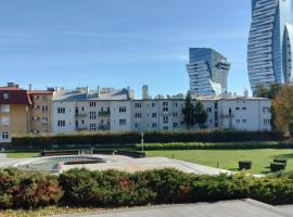 Apartament nad fontanną