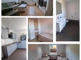 Möblierte 3-Zimmerwohnung in Weißenfels nahe Leuna, Leipzig mit WLAN und Waschtrockner