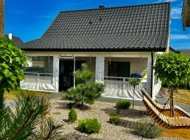 Domek Całoroczny Fuleda -Mazury Giżycko Sauna Jacuzii Kominek