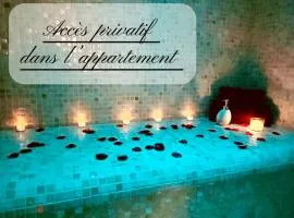 Cocon détente pour 2 avec hammam et jacuzzi privé Mer Lac