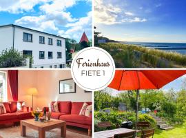 Ferienhaus Fiete 1 - Kinderfreundliches Ferienhaus auf Rügen für bis zu 8 Personen, hotel i Sagard