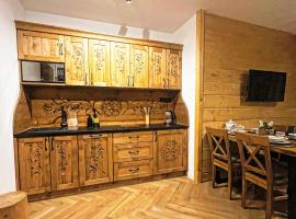 NOWE APARTAMENTY GÓRALSKIE BIAŁKA - SkiBus, Sauny, Bania, Sale Zabaw - w cenie, Hotel am Strand in Białka Tatrzańska