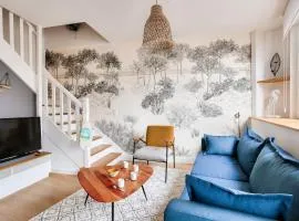 À 200m de la plage, maison cosy pour 4