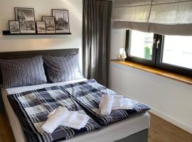 Zentrales modernes Apartment, N&auml;he Zoo und Stadion