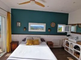 Rêve d'ESCAPADE chambre avec vue sublime sur les Cévennes Ardéchoises