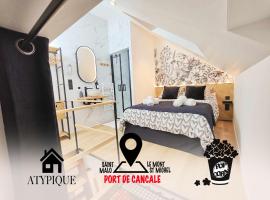 MRODBNB - Maisonnette Atypique enfouie dans la Roche - Gr34, Plage, Resto & Huîtres à 25m, maison de vacances à Cancale