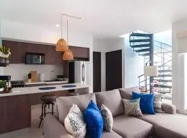 Luxury penthouse w-jacuzzi in the heart of Tulum