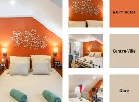 Le Nid d Amiens 2 pers 8 min Centre ville & gare