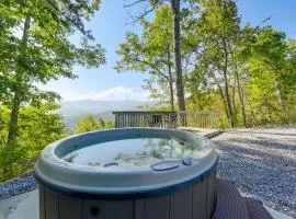 1 Mi to Nantahala River Mtn-View Retreat!
