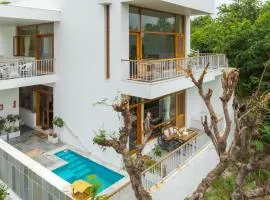 SaffronStays Villa Bougain - 2 bedroom pool villa with lake view