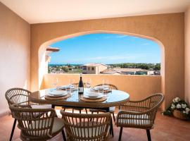 Appartamento OASIS con vista mare, hotell i Budoni