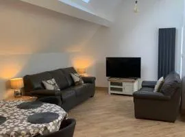 A spacious rural apartment with alpacas to enjoys