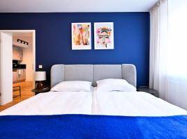 Rosengarten Apartments Fürth, Moderne Serviced Apartments in Citylage, ganze Ferienwohnung 50 m2, nahe Nürnberg, Metro, Sauna, apartment in Fürth