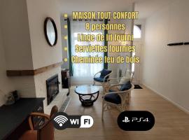 Maison 8 personnes Louvre Bollaert WIFI PS4, ξενοδοχείο σε Lens