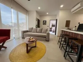 Encantador estudio con Roof Top Zona Romántica 401