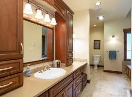 New! Luxurious Timber-Frame Retreat with Hot Tub, Fire Pit, and Gourmet Kitchen