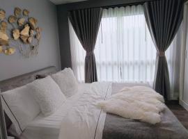 New condo#5 minutes to Central Festival Hatyai, condominio en Sathani Khlong Rian