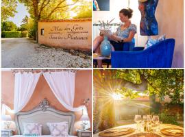 H&ocirc;tel Le Mas des Gr&egrave;s & Restaurant Sous les Platanes