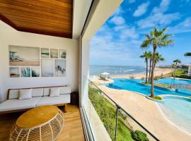 Ocean Pearl - Exclusive 2BR Oceanfront Luxury & Views, hotel in Bouznika