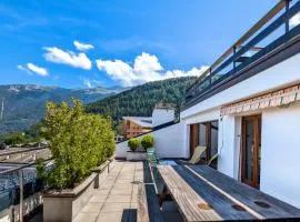 Penthouse à Nendaz avec Terrasse et Vue Panoramique Exceptionnelle