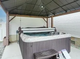 Hot Tub, Lake Access, and Dock Port Clinton Retreat