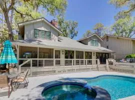 Private Pool & Spa - Golf Course Views - Walk to Harbour Town - 24 Stoney Creek Road