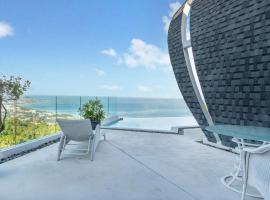 Seaview Dreamscape Villa, hotel i Amphoe Koh Samui