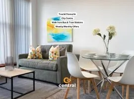 CENTRAL SERVICED APARTMENTS - Cosy 1 Bedroom - Walk Away From City Quay V&A - Walk to Bus and Train Station - Easy Access to City Centre - Fast Wi-Fi - Fully Equipped - Weekly & Monthly Stay Offers