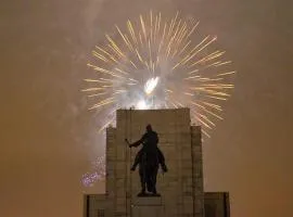 Central Prague Vítkov - free parking