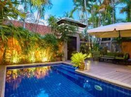 Bali Style Luxury Pool Villa near Beach & Walking ST!