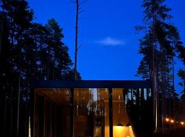 Mustika Mirror minivilla saunaga, vila v destinaci Kärdla