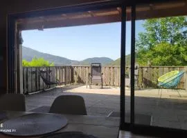 Chalet avec vue sur la vallée