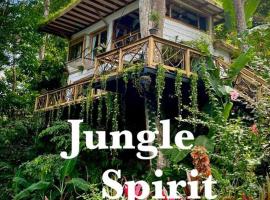 Jungle Spirit Treehouse, hotel in Cahuita