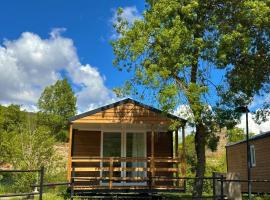 Bungalows y Cabanas SOLOPUENT Natur, hotel in Castiello de Jaca