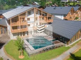 2 bedroom apartment with terrace, pool, parking