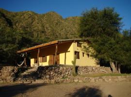 Finca Puesta del sol, hytte i San Agustín de Valle Fértil
