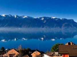 View Magnifique Lac Léman - Chardonne, hotel v destinaci Chardonne