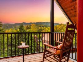 Flat roads, Mountain View, Full Gym and Tennis court, hotel i Gatlinburg