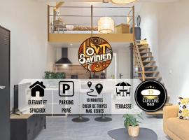 Le Loft Savinien - Proche Troyes - 3 pers, hotel in Sainte-Savine