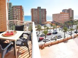 Seafront Apt in Arenales Beach, Pool & Parking