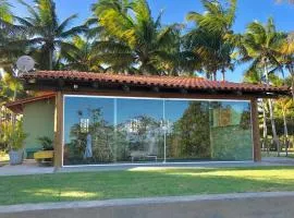 Casa Verde, beira da água com 2 suítes - Mar Doce!
