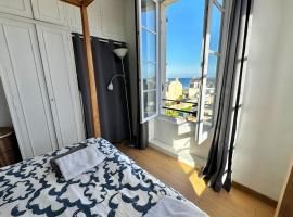 La Vigie - 30 m de la mer, petite vue mer, hotel v destinaci Saint-Aubin-sur-Mer