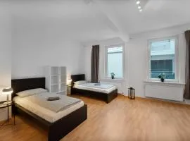 Work & Stay in Celle mit Badewanne und Küche