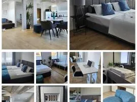 CASA 8070 Exklusive Maisonette-Wohnung 91 qm für Familien, Gruppen, Geschäftsreisende, inklusive Parkplatz, WLAN, Kaffee und Tee, voll ausgestattet für 1 bis 9 Gäste, zentrumsnah, Autobahn A9 Ingolstadt-Süd, Donau, Auwaldsee und Gewerbegebiet
