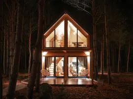 Osada LoveLaski - balia jacuzzi, sauna i kominek - całoroczne domki premium