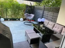 Apartment Hannover Messe mit großer Terrasse, barrierefrei