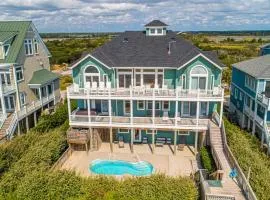 Oceanfront Estate with private pool and hot tub