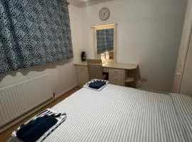 Double room at The Bungalow with shared shower room
