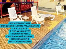 Hotel Rosa da Ilha Guaruja - Perto do Mar com piscina